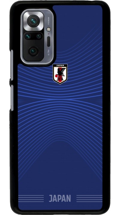 Xiaomi Redmi Note 10 Pro Case Hülle - Japan 2022 personalisierbares Fussballtrikot