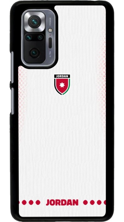 Xiaomi Redmi Note 10 Pro Case Hülle - Jordanien 2026 personalisierbares Fussballtrikot