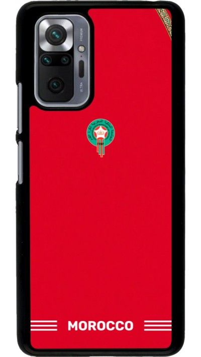 Xiaomi Redmi Note 10 Pro Case Hülle - Marokko 2026 personalisierbares Fussballtrikot