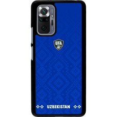 Xiaomi Redmi Note 10 Pro Case Hülle - Usbekistan 2026 personalisierbares Fussballtrikot
