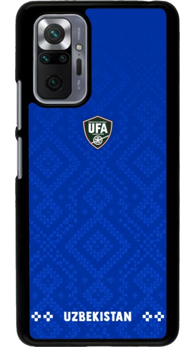Xiaomi Redmi Note 10 Pro Case Hülle - Usbekistan 2026 personalisierbares Fussballtrikot
