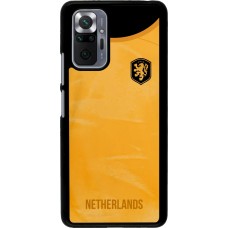 Xiaomi Redmi Note 10 Pro Case Hülle - Holland 2022 personalisierbares Fußballtrikot