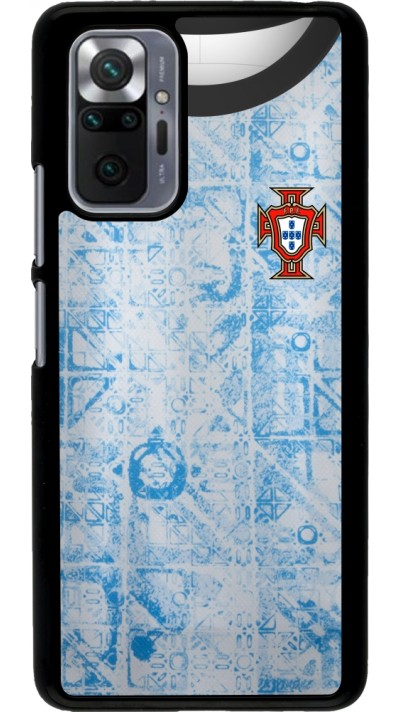 Xiaomi Redmi Note 10 Pro Case Hülle - Portugal Away personalisierbares Fussballtrikot