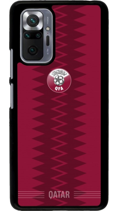 Xiaomi Redmi Note 10 Pro Case Hülle - Qatar 2026 personalisierbares Fussballtrikot