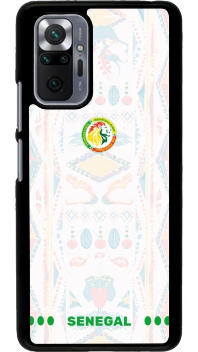 Xiaomi Redmi Note 10 Pro Case Hülle - Senegal 2026 personalisierbares Fussballtrikot