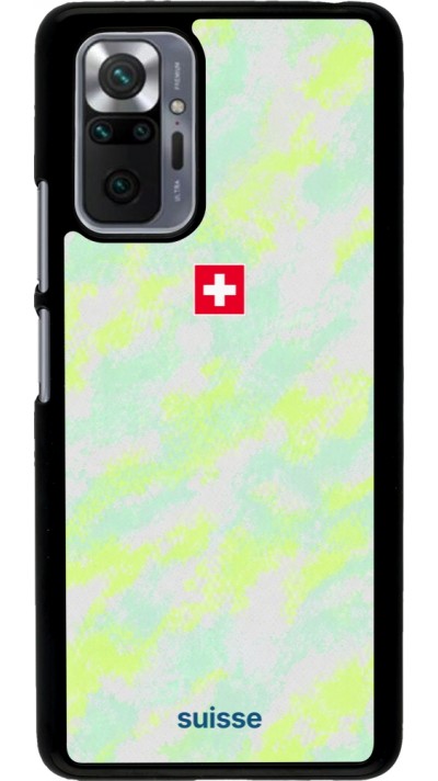 Xiaomi Redmi Note 10 Pro Case Hülle - Schweiz Away 2026 personalisierbares Fussballtrikot