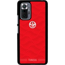 Xiaomi Redmi Note 10 Pro Case Hülle - Tunesien 2026 personalisierbares Fussballtrikot