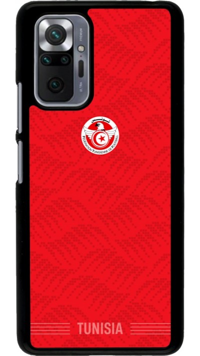 Xiaomi Redmi Note 10 Pro Case Hülle - Tunesien 2026 personalisierbares Fussballtrikot