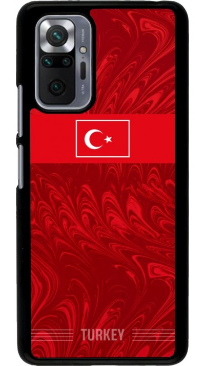 Xiaomi Redmi Note 10 Pro Case Hülle - Türkei 2026 personalisierbares Fussballtrikot