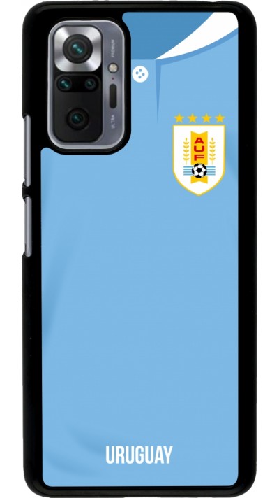Xiaomi Redmi Note 10 Pro Case Hülle - Uruguay 2022 personalisierbares Fussballtrikot