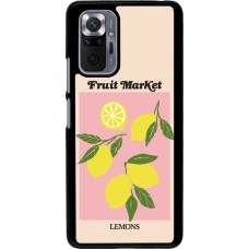 Xiaomi Redmi Note 10 Pro Case Hülle - Fruit market lemons 2026