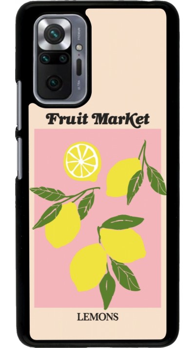 Xiaomi Redmi Note 10 Pro Case Hülle - Fruit market lemons 2026