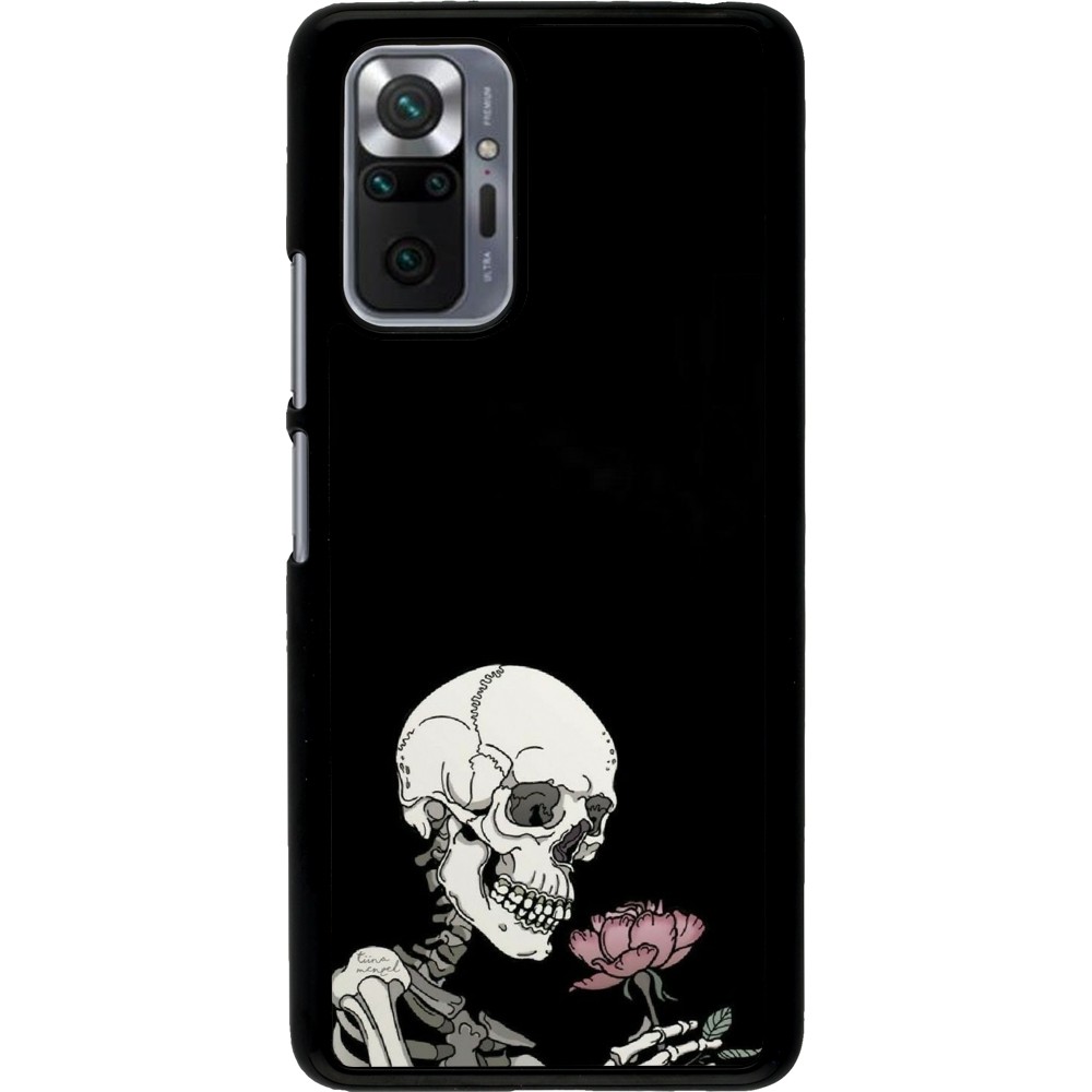 Xiaomi Redmi Note 10 Pro Case Hülle - Halloween 2023 rose and skeleton