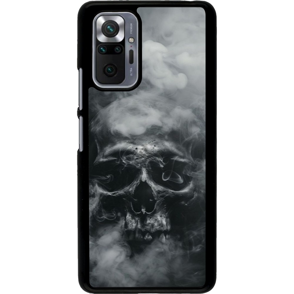 Xiaomi Redmi Note 10 Pro Case Hülle - Halloween 2024 smoky skull