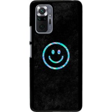 Xiaomi Redmi Note 10 Pro Case Hülle - Happy smiley irisirt