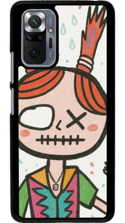 Coque Xiaomi Redmi Note 10 Pro - Little Girl Sketch