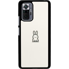 Xiaomi Redmi Note 10 Pro Case Hülle - Minimal Häschen Süße