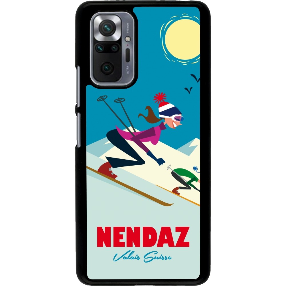 Xiaomi Redmi Note 10 Pro Case Hülle - Nendaz Ski Downhill