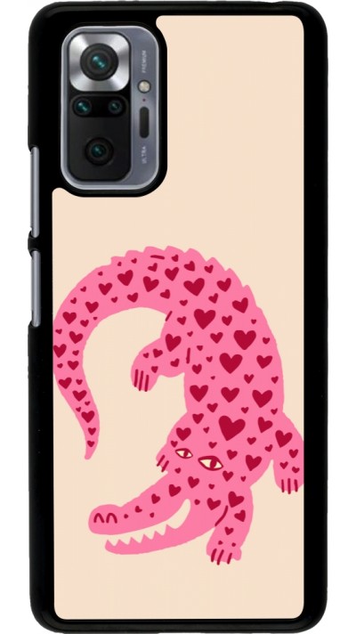 Xiaomi Redmi Note 10 Pro Case Hülle - Pink crocodile 2026