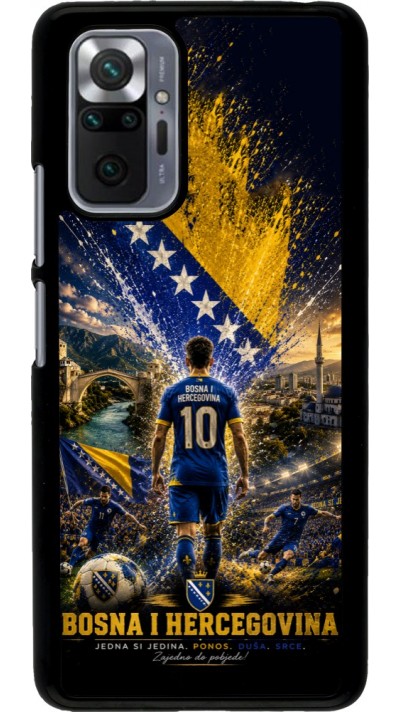 Xiaomi Redmi Note 10 Pro Case Hülle - Fussball Bosnien und Herzegowina splash 2026