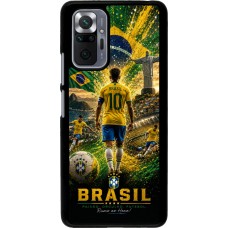 Coque Xiaomi Redmi Note 10 Pro - Football Brésil splash 2026