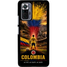 Xiaomi Redmi Note 10 Pro Case Hülle - Fussball Kolumbien splash 2026