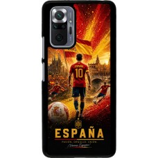 Xiaomi Redmi Note 10 Pro Case Hülle - Fussball Espanien splash 2026