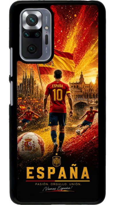 Xiaomi Redmi Note 10 Pro Case Hülle - Fussball Espanien splash 2026