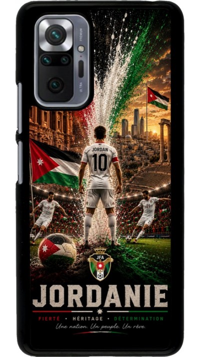 Xiaomi Redmi Note 10 Pro Case Hülle - Fussball Jordanien splash 2026