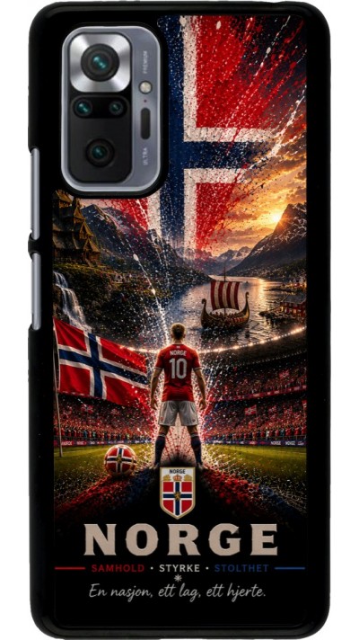 Xiaomi Redmi Note 10 Pro Case Hülle - Fussball Norwegen splash 2026