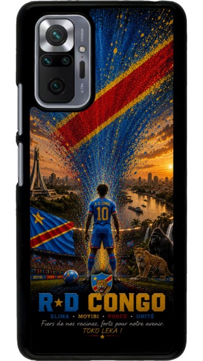 Xiaomi Redmi Note 10 Pro Case Hülle - Fussball Demokratische Republik Kongo splash 2026