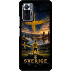 Xiaomi Redmi Note 10 Pro Case Hülle - Fussball Schweden splash 2026