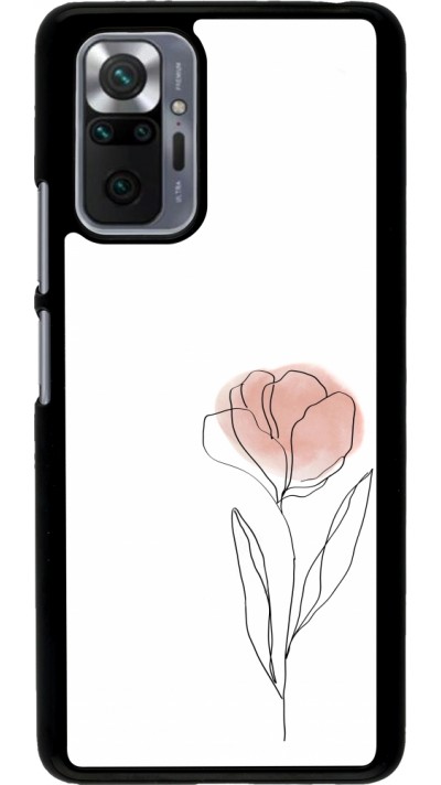 Xiaomi Redmi Note 10 Pro Case Hülle - Spring 23 minimalist flower