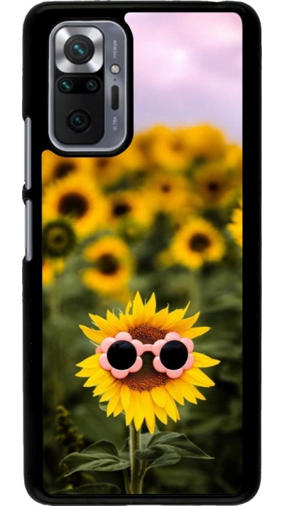 Xiaomi Redmi Note 10 Pro Case Hülle - Sunflower with glasses Spring 2026