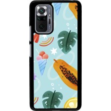 Xiaomi Redmi Note 10 Pro Case Hülle - Summer 2025 Pattern papaya