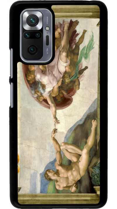 Xiaomi Redmi Note 10 Pro Case Hülle - Kunstbild - Die Erschaffung Adams - Michelangelo