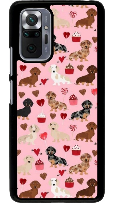 Xiaomi Redmi Note 10 Pro Case Hülle - Valentine 2024 puppy love