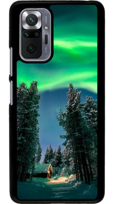 Xiaomi Redmi Note 10 Pro Case Hülle - Winter 22 Northern Lights