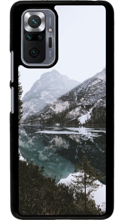Xiaomi Redmi Note 10 Pro Case Hülle - Winter 22 snowy mountain and lake