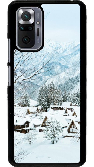 Xiaomi Redmi Note 10 Pro Case Hülle - Winter 25 Winter snowy landscape