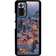 Xiaomi Redmi Note 10 Pro Case Hülle - Winter 25 Winter snowy village