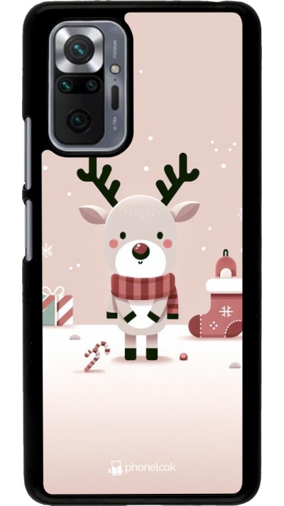 Xiaomi Redmi Note 10 Pro Case Hülle - Weihnachten 2023 Choupinette Rentier