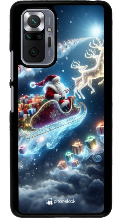 Xiaomi Redmi Note 10 Pro Case Hülle - Weihnachten 2023 Verzauberter Weihnachtsmann