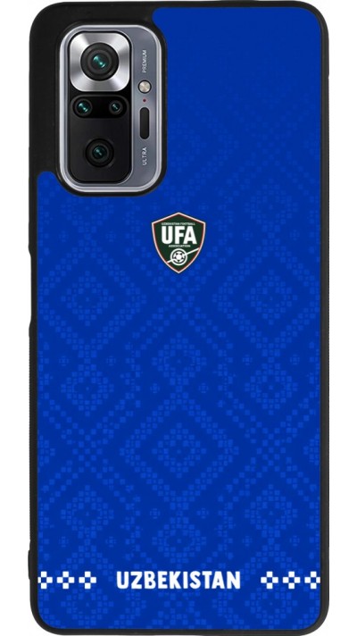 Xiaomi Redmi Note 10 Pro Max Case Hülle - Silikon schwarz Usbekistan 2026 personalisierbares Fussballtrikot