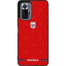 Xiaomi Redmi Note 10 Pro Max Case Hülle - Silikon schwarz Panama 2026 personalisierbares Fussballtrikot