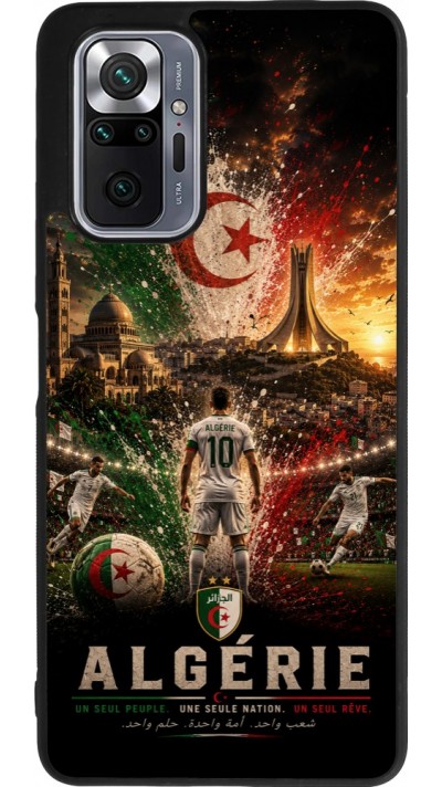 Xiaomi Redmi Note 10 Pro Max Case Hülle - Silikon schwarz Fussball Algerien splash 2026
