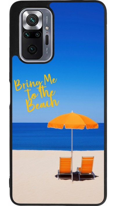 Xiaomi Redmi Note 10 Pro Max Case Hülle - Silikon schwarz Summer 2025 Bring me to the beach