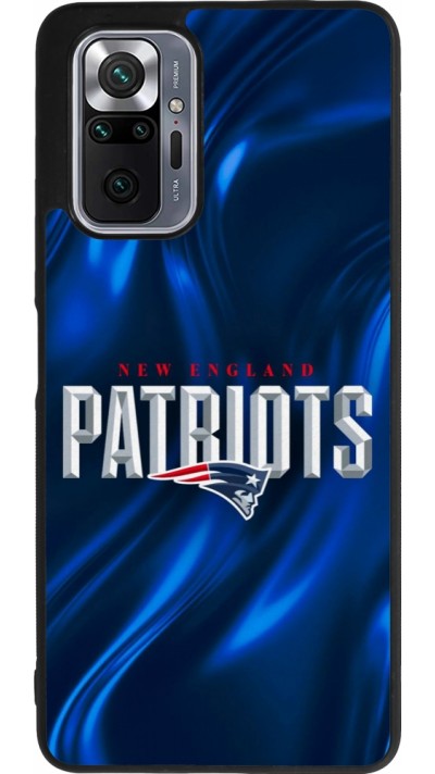 Xiaomi Redmi Note 10 Pro Max Case Hülle - Silikon schwarz Super Bowl 26 Patriots 2