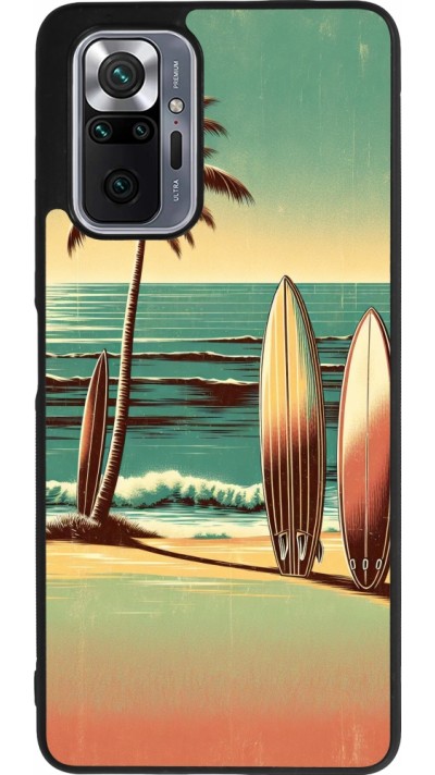 Xiaomi Redmi Note 10 Pro Max Case Hülle - Silikon schwarz Surf Paradise