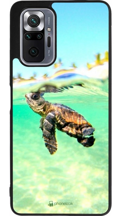 Xiaomi Redmi Note 10 Pro Max Case Hülle - Silikon schwarz Turtle Underwater